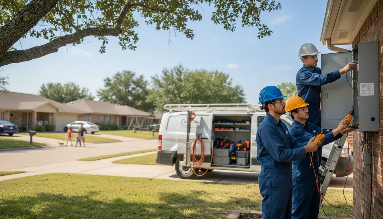 Certified electrician providing emergency electrical services in Clover, SC